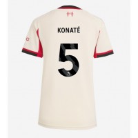 Liverpool Ibrahima Konate #5 Vonkajší Ženy futbalový dres 2025-26 Krátky Rukáv